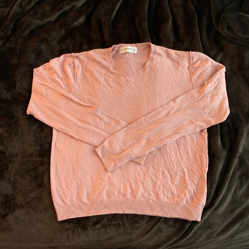 Pink Sweater, Long Sleeve​​